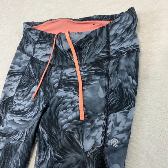 Champion 9 Women's Size Small Yoga Pants Tights Leggins Graphic Print - Picture 2 of 9